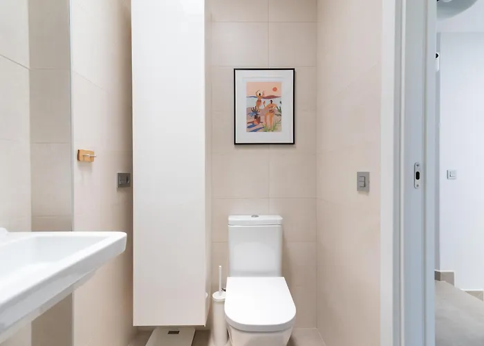 White Medano Apartment. New With Fast Wifi Сasa de vacaciones El Médano