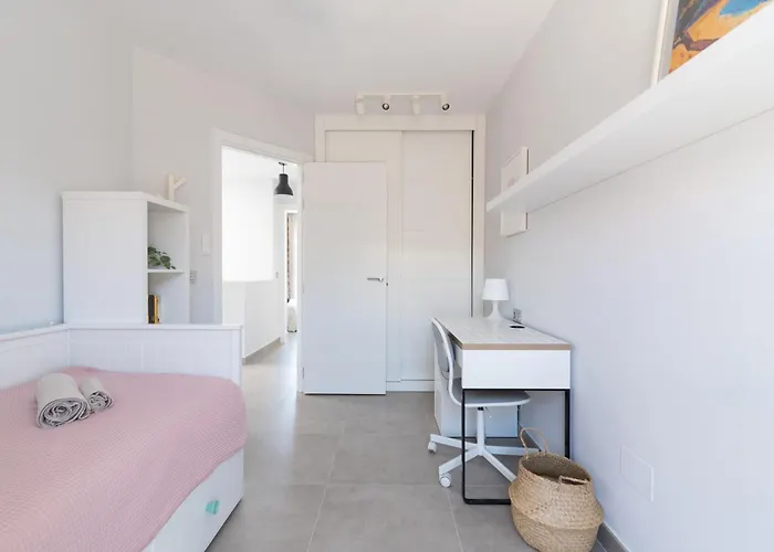 Casa de Férias White Medano Apartment. New With Fast Wifi